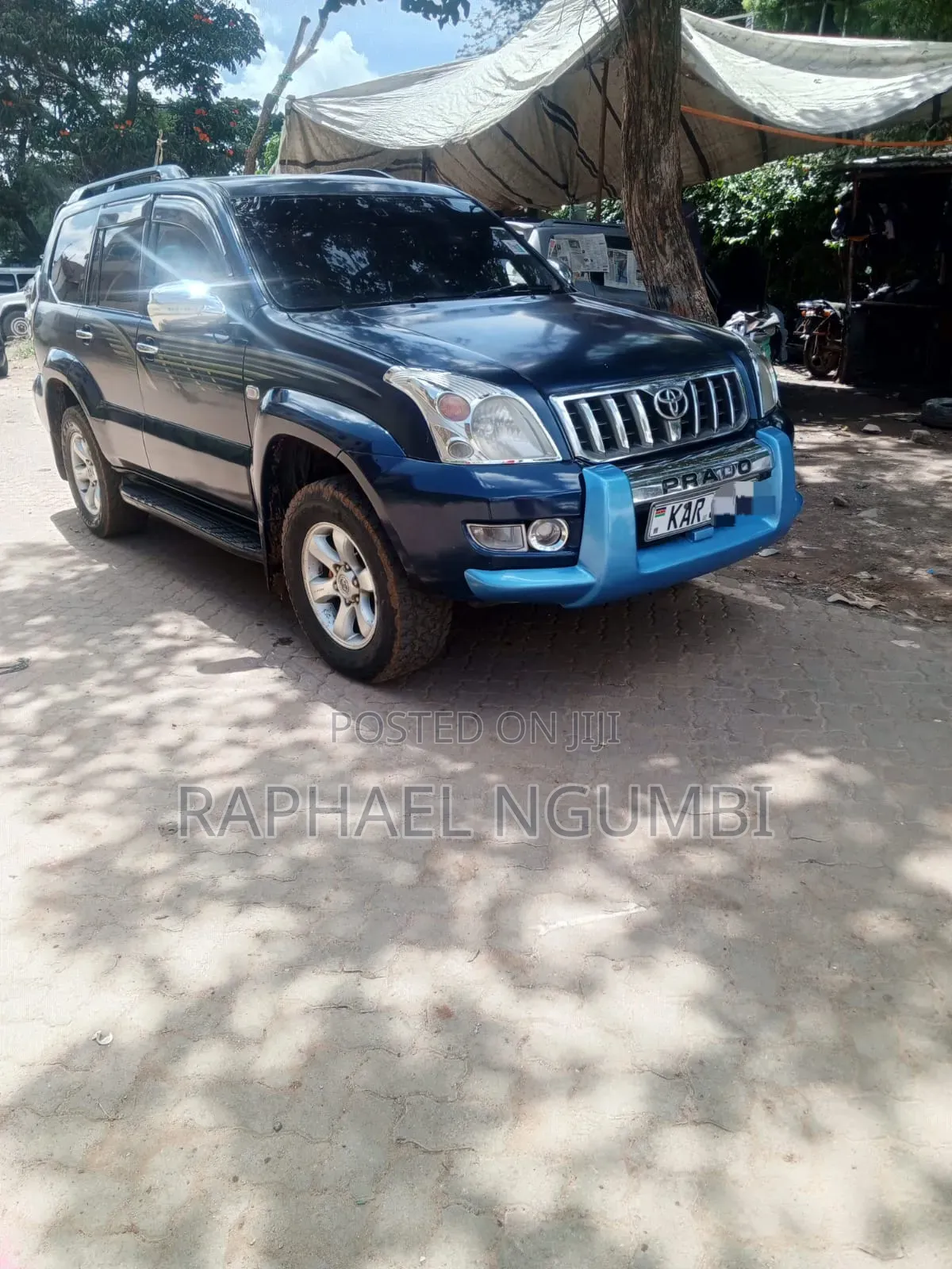 Toyota Land Cruiser Prado 2003 Blue