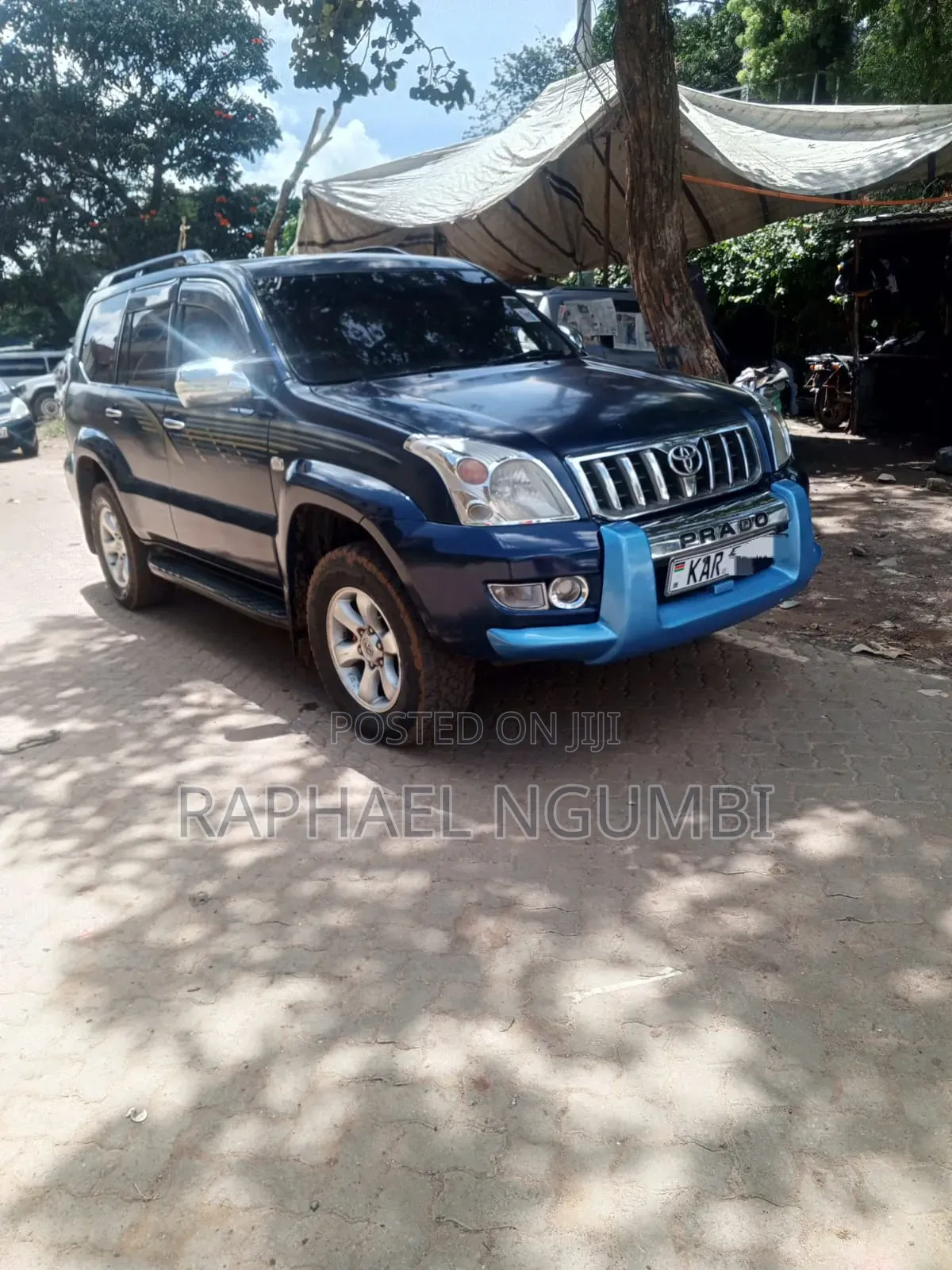 Toyota Land Cruiser Prado 2003 Blue