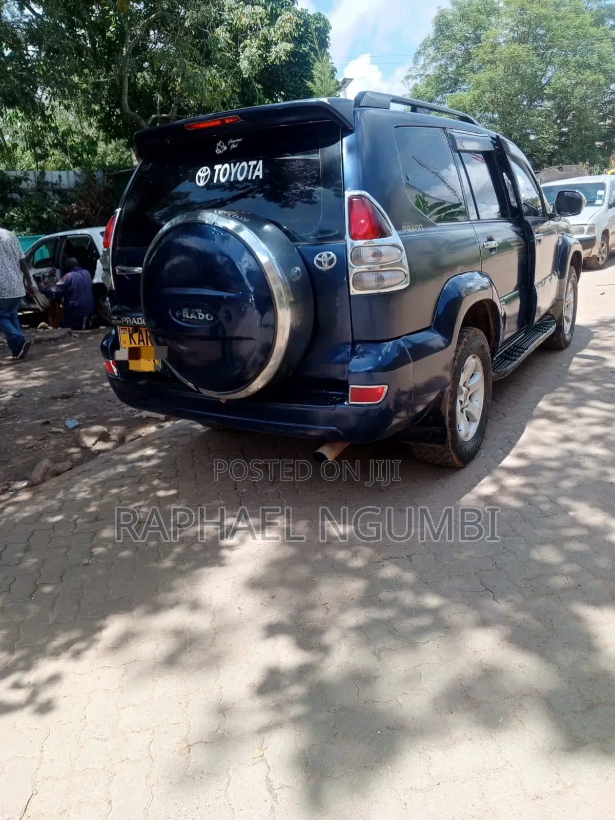 Toyota Land Cruiser Prado 2003 Blue