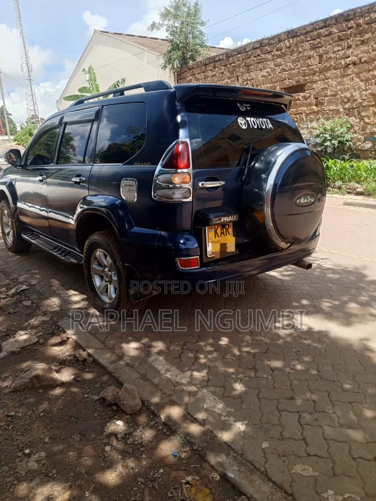 Toyota Land Cruiser Prado 2003 Blue
