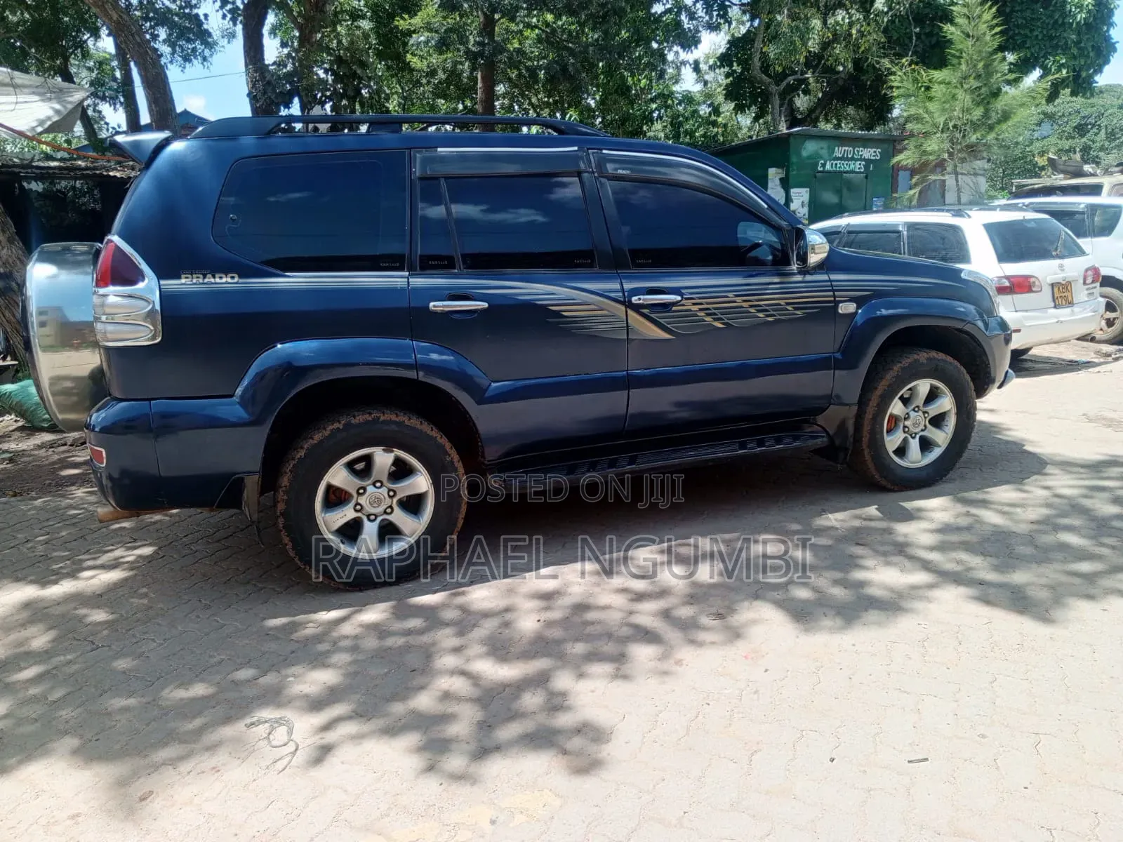 Toyota Land Cruiser Prado 2003 Blue