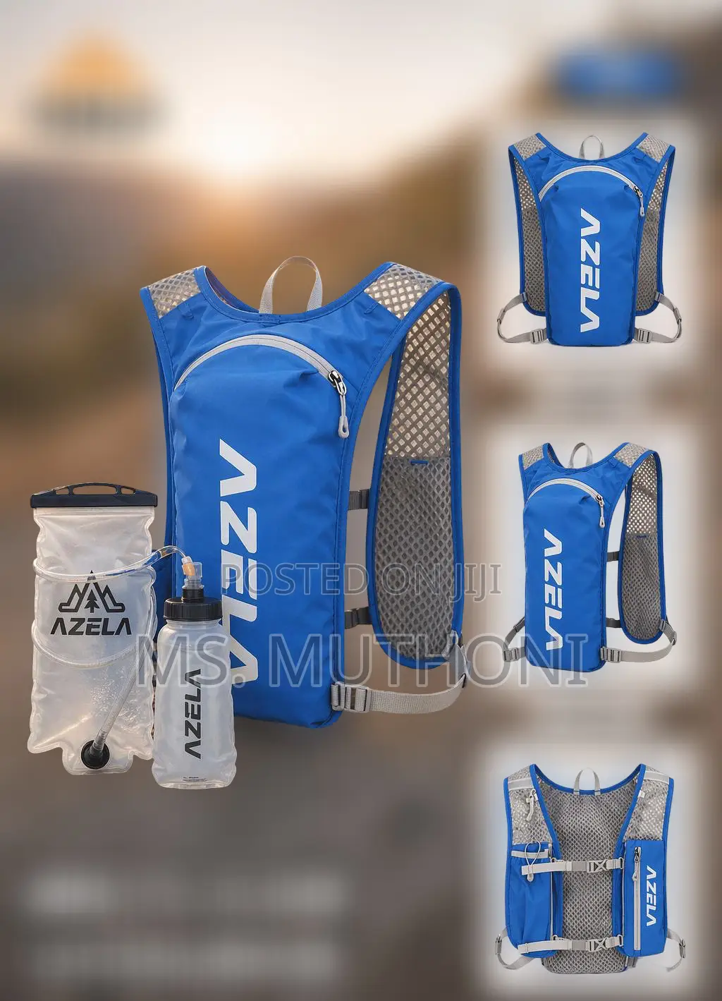 Outdoor Riding Bag Lightweight Breathable (Azela)