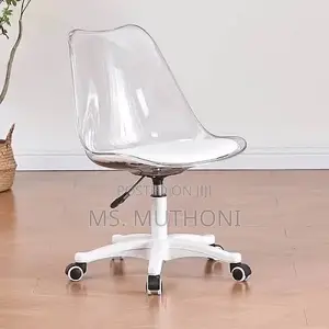 Clear Swivel Task Chair