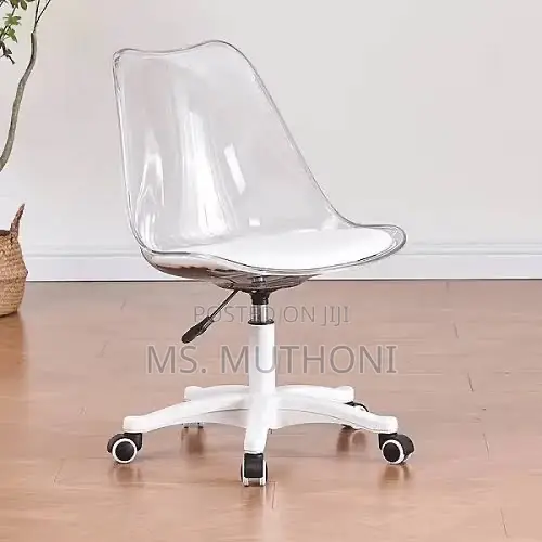Clear Swivel Task Chair