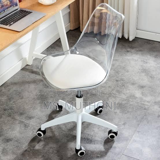 Clear Swivel Task Chair