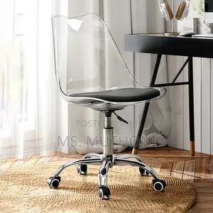 Clear Swivel Task Chair