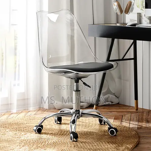 Clear Swivel Task Chair