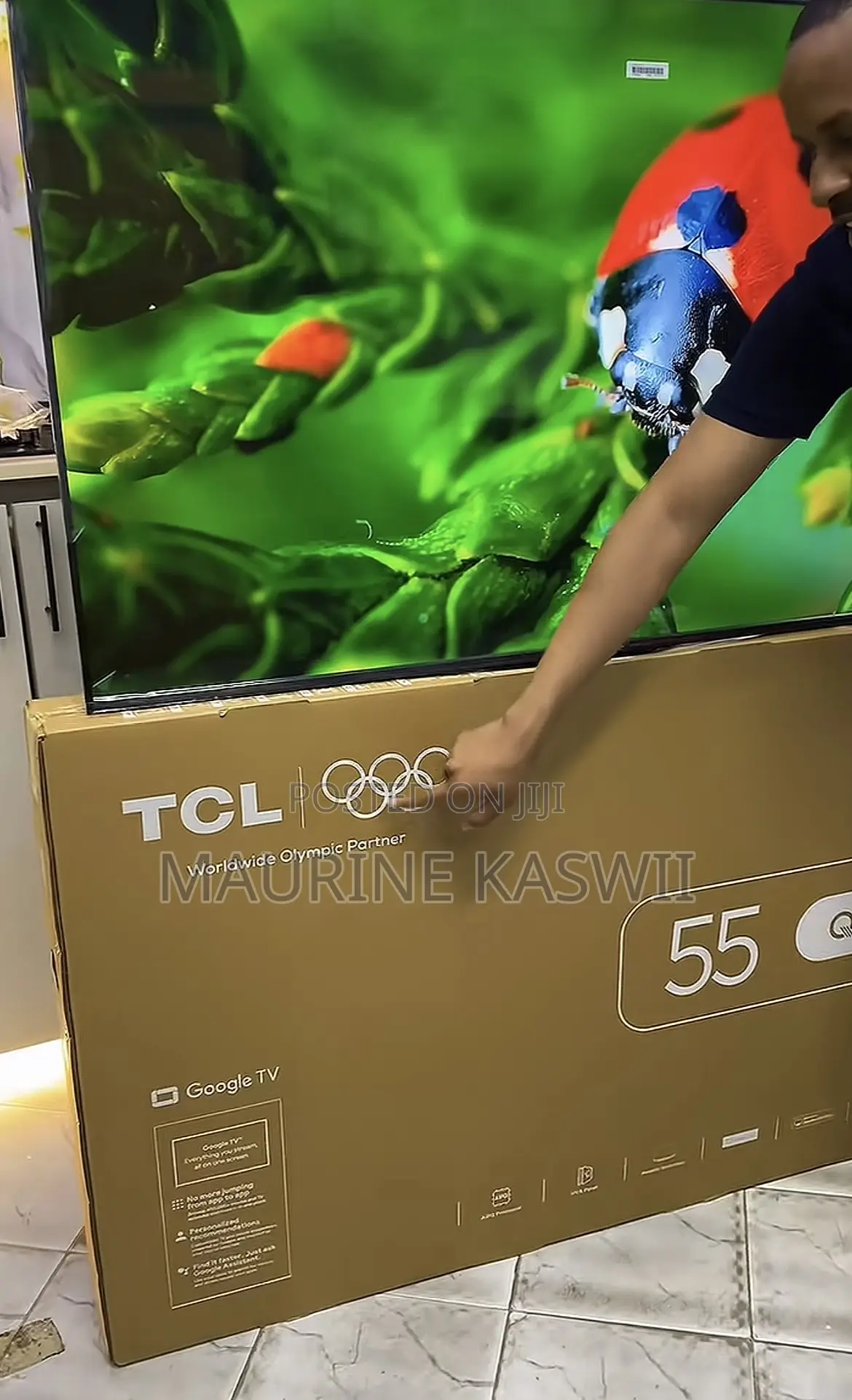 TCL 55” Qled 55t6d 2026 Google Tv