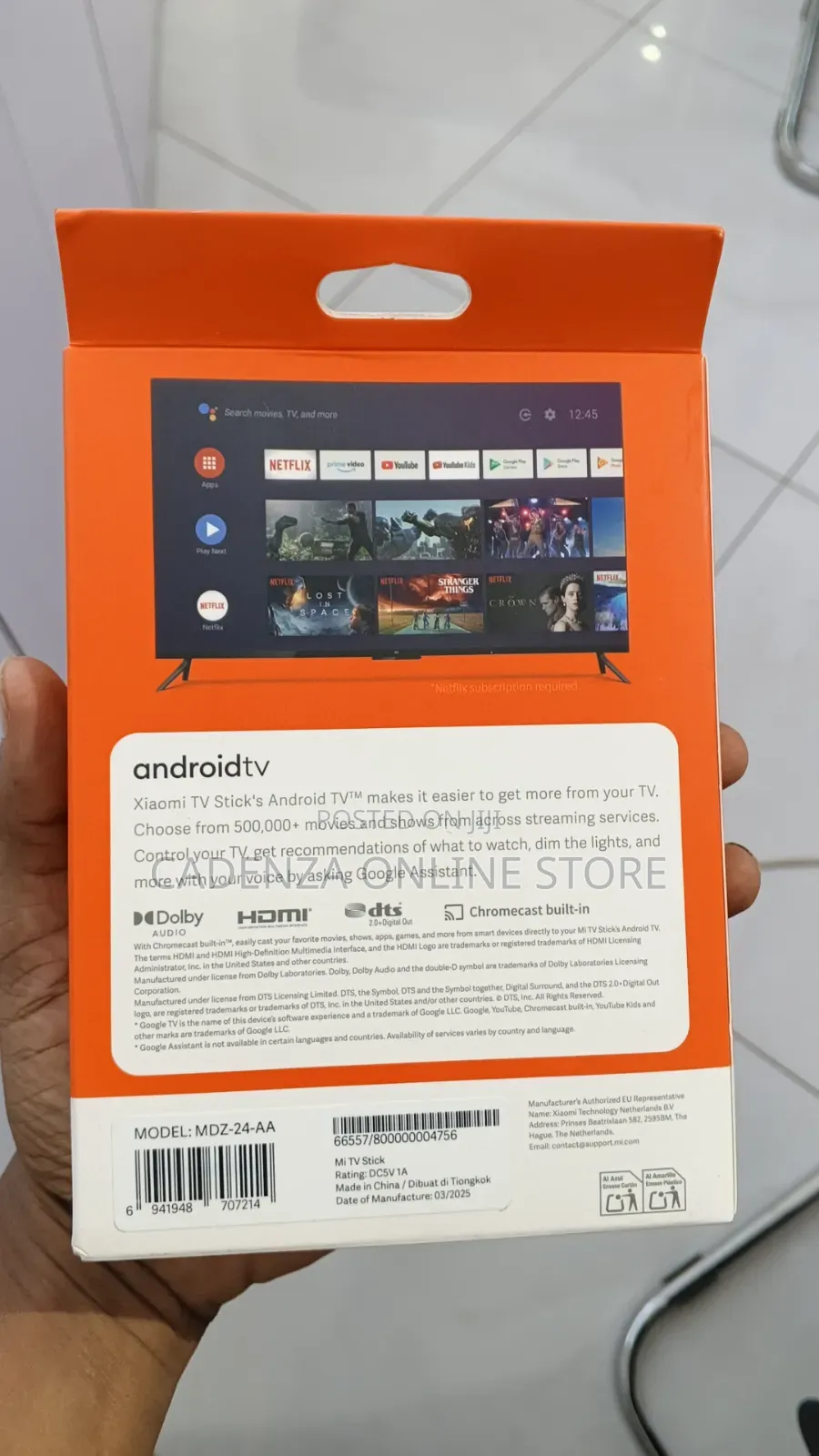 Xiaomi Tv Box S 3rd Generation 2gb