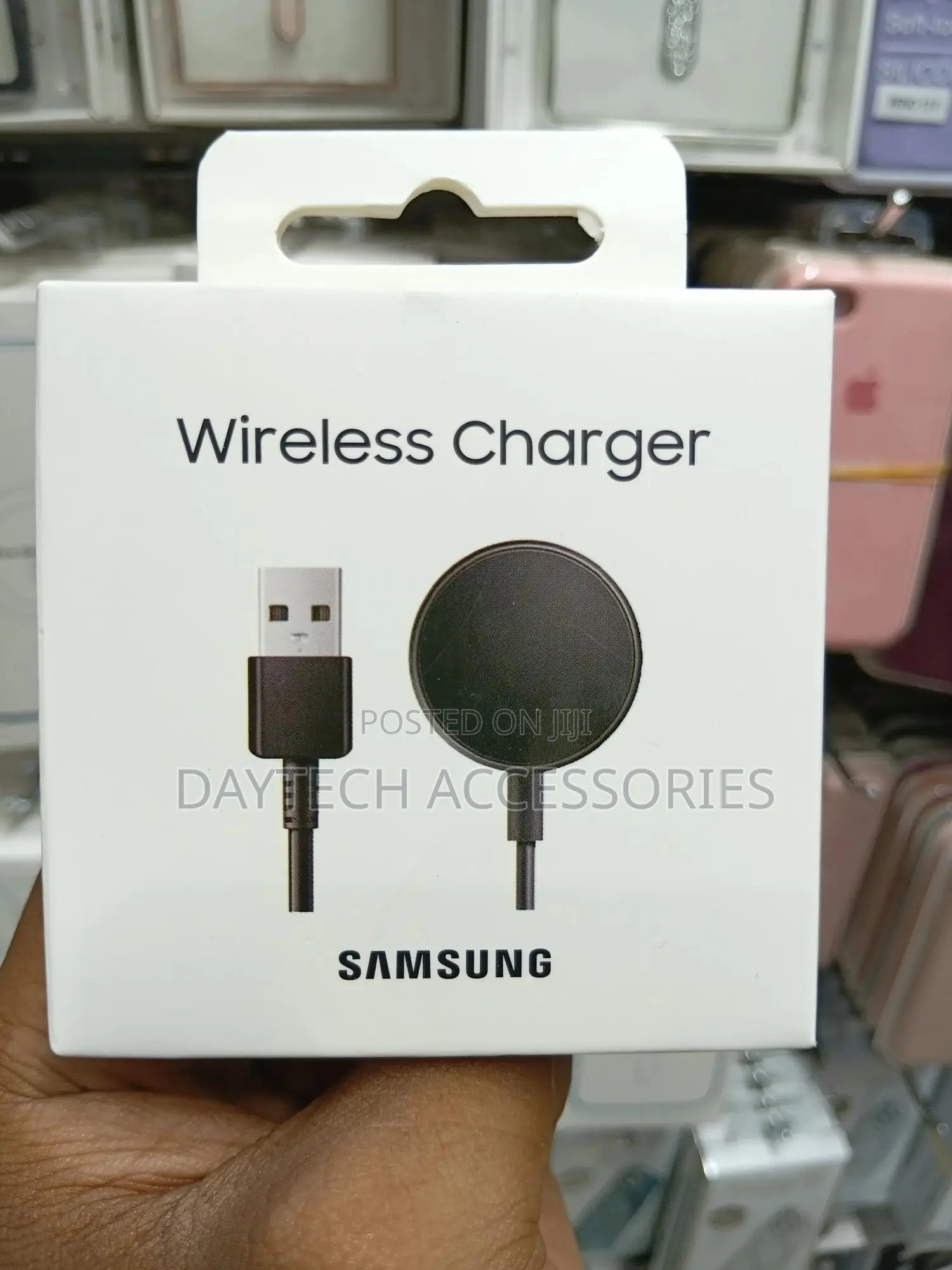 Samsung Galaxy Watch 3 Active 2 Wireless Charging Cable - Black