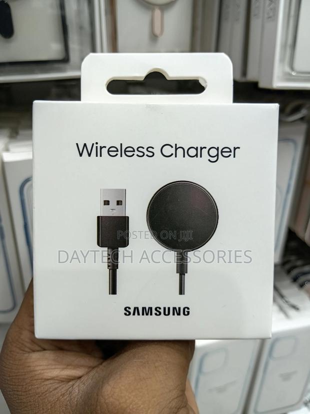 Samsung Galaxy Watch 3 Active 2 Wireless Charging Cable - Black - main view