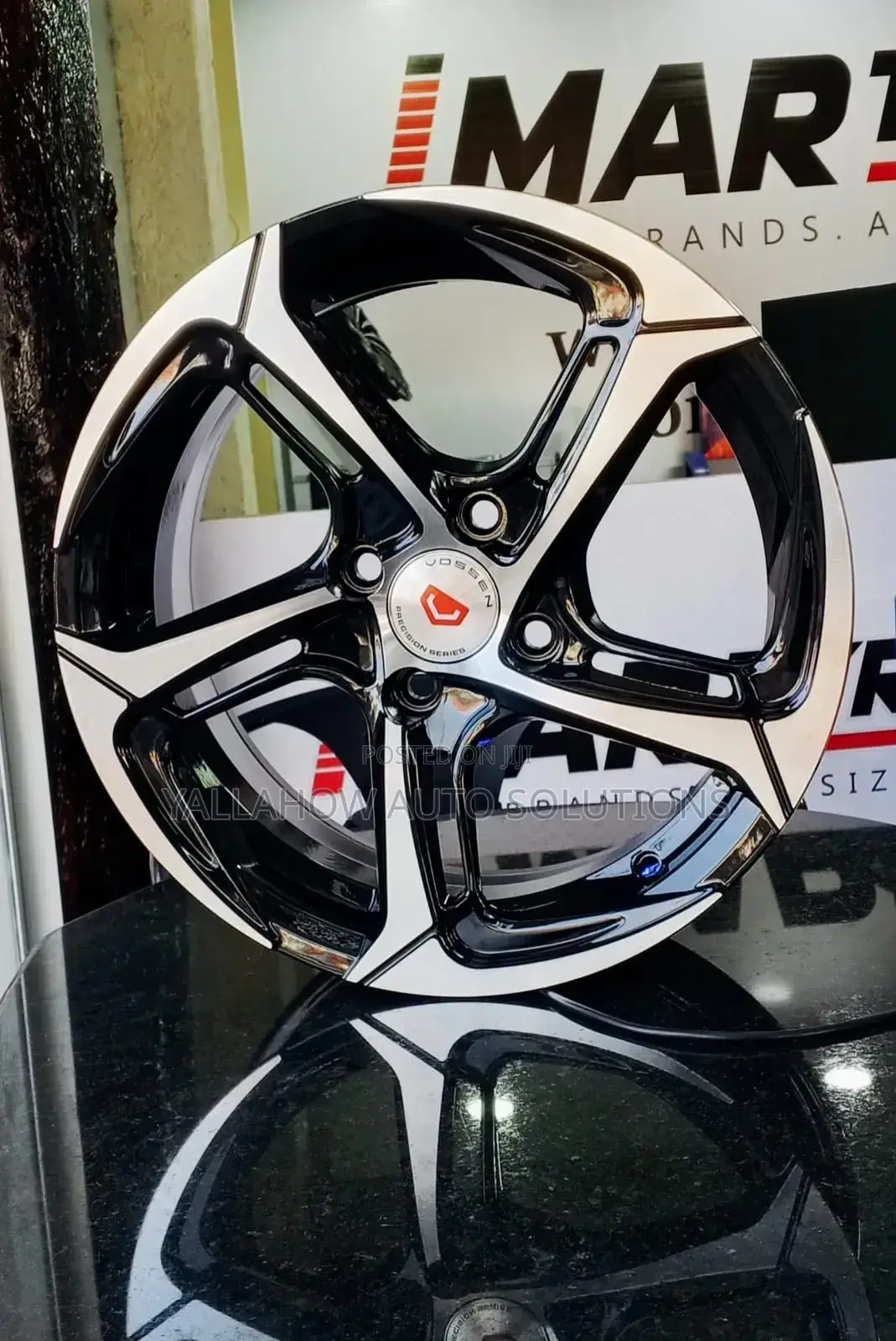 Sporty 15 Inch Black Rims – Modern Wheel Upgrade