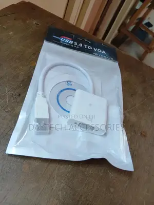 This Is a Usb 3.0 to Vga Converter Adapter.