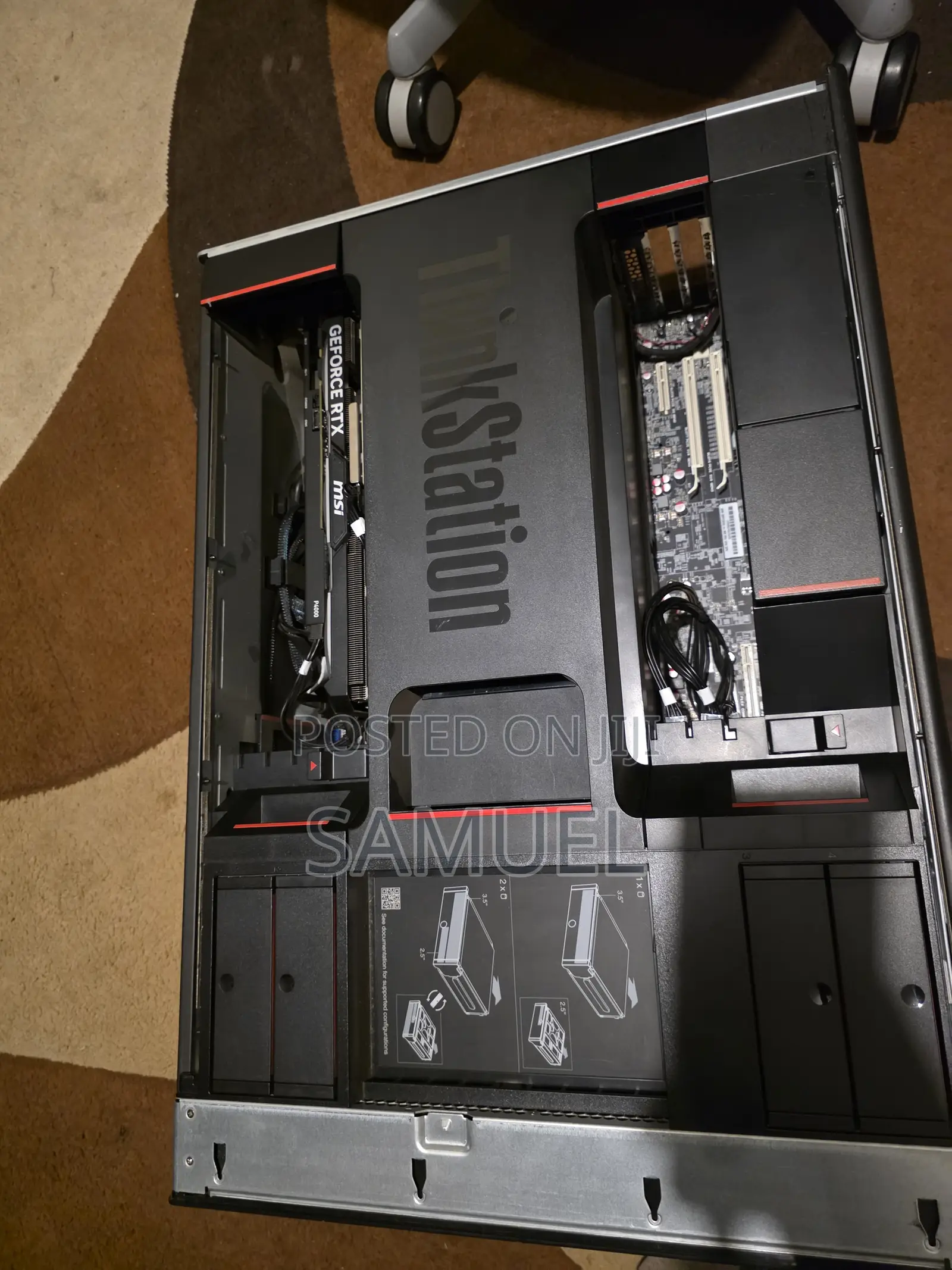 Desktop Computer Lenovo ThinkStation P910 256GB Intel Xeon SSD 2T