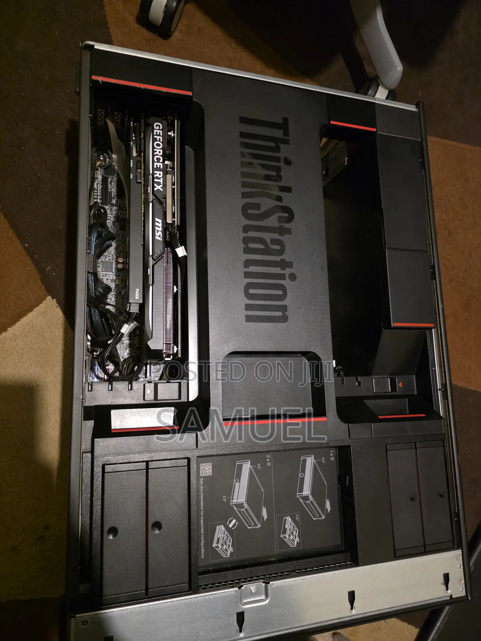 Desktop Computer Lenovo ThinkStation P910 256GB Intel Xeon SSD 2T