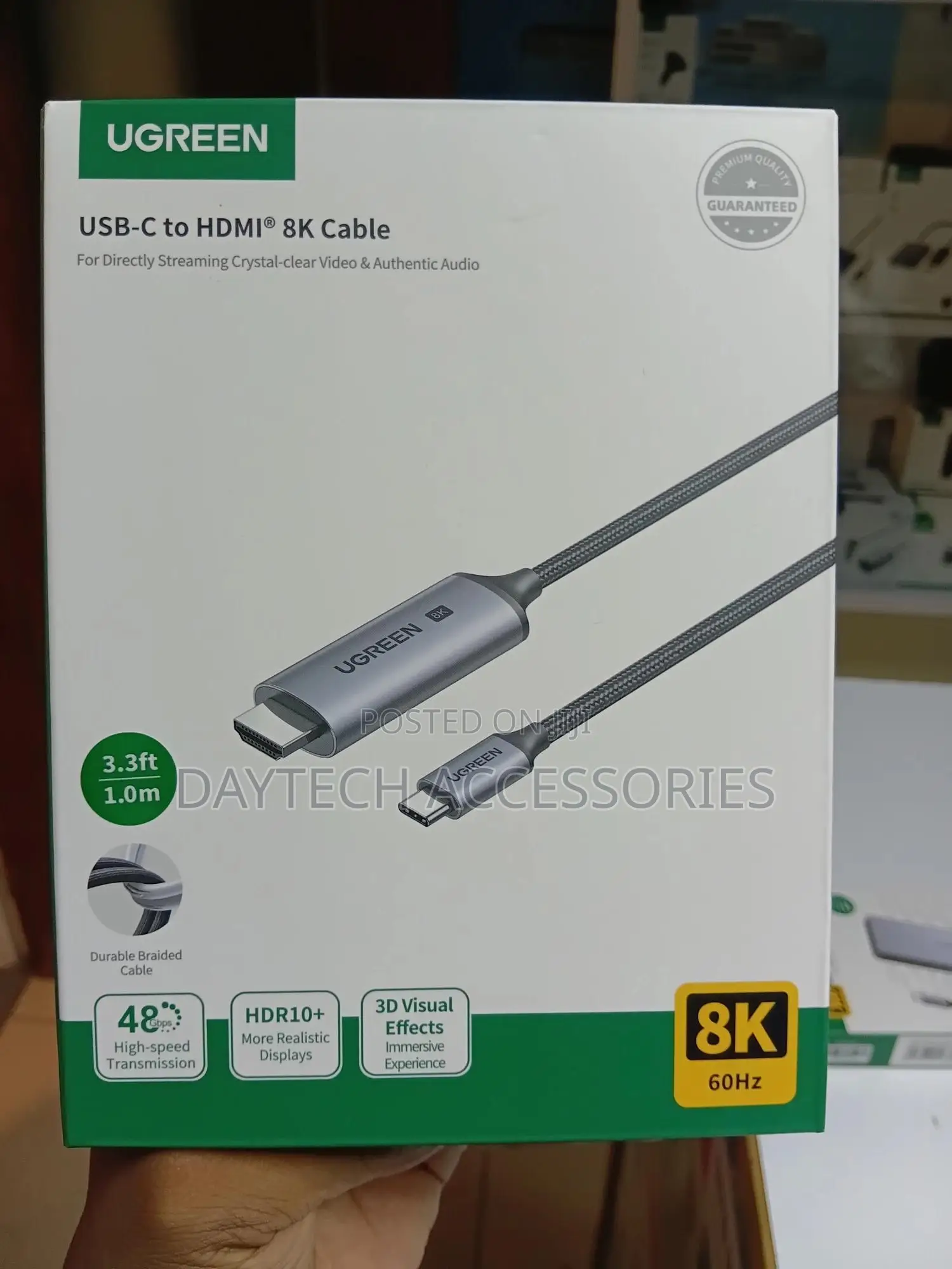 Ugreen Usb-C to Hdmi Cable (Model Cm565)