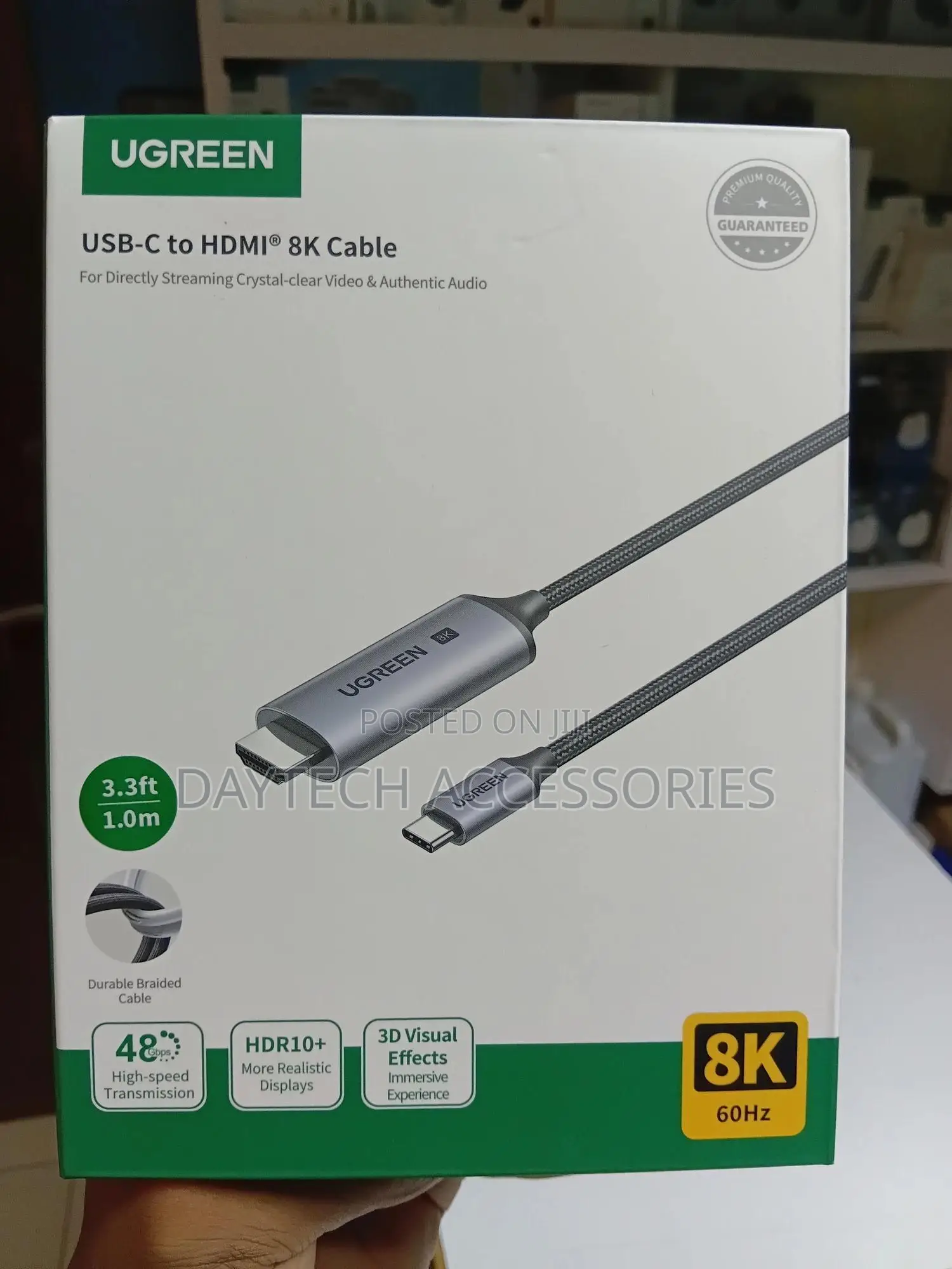 Ugreen Usb-C to Hdmi Cable (Model Cm565)