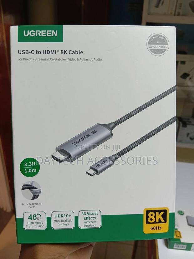 Ugreen Usb-C to Hdmi 2.1 Cable - Cm565