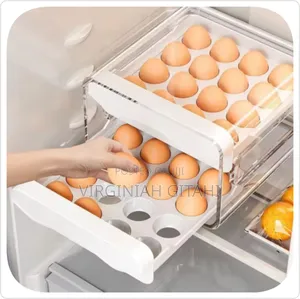 *Double Layered Acrylic Egg Storage Tray