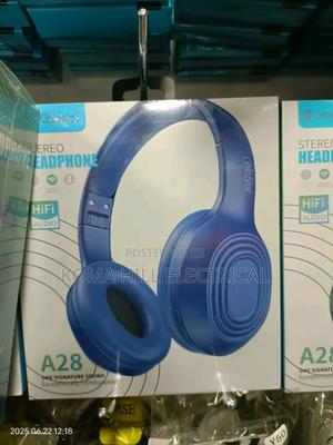 Blue Wireless Headset
