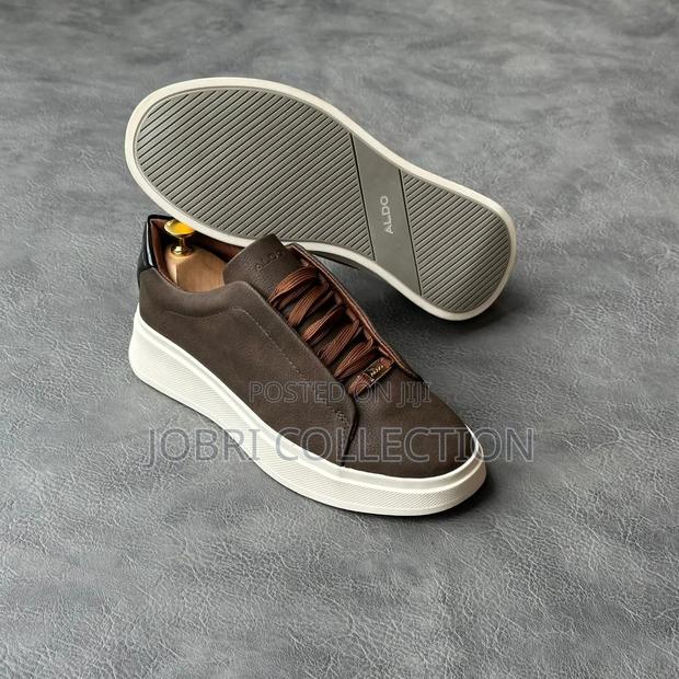 Authentic Aldo Leather Quality Casual Men Sneakers - thumbnail 2