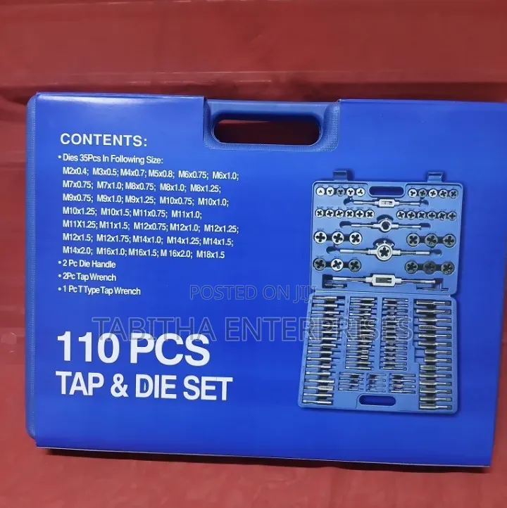 Tap and Die 110pcs Toolsets