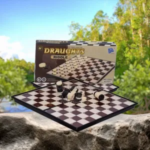 Draughts Checkers Board Game Foldable