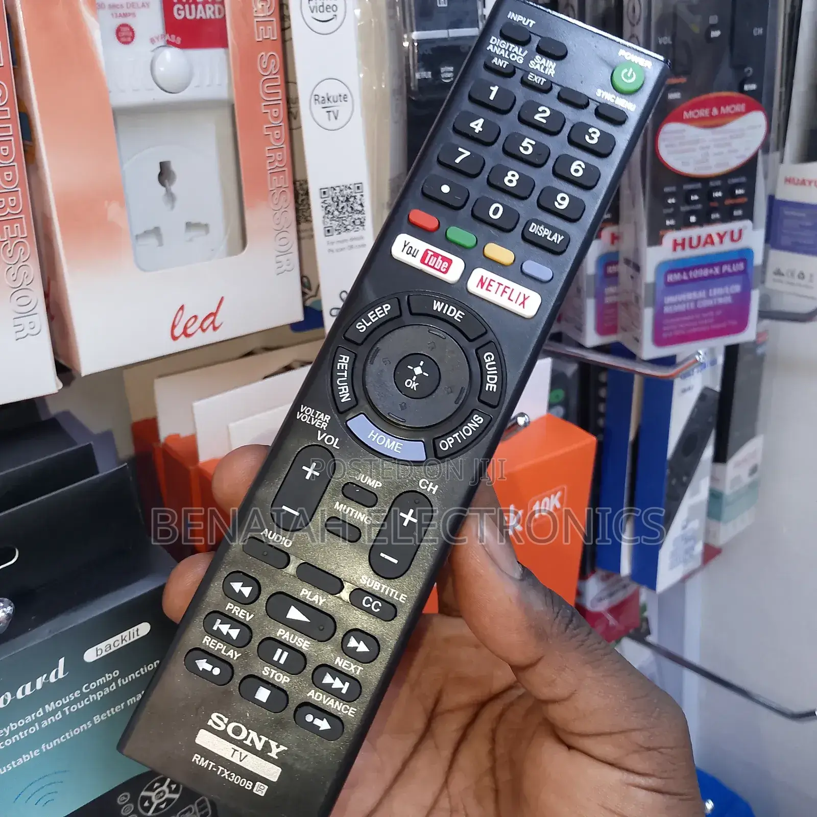 Sony Remote Control RMT-Tx300b Youtube Netflix Quality Remote