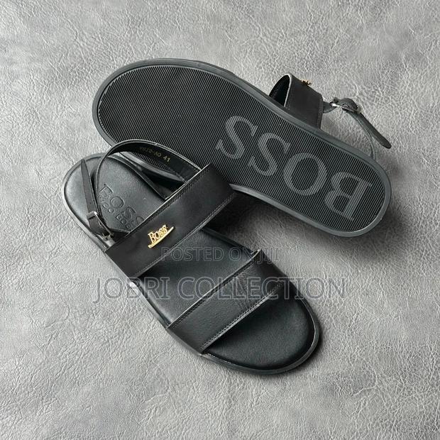 Authentic Black Boss Mens Sandals - thumbnail 2