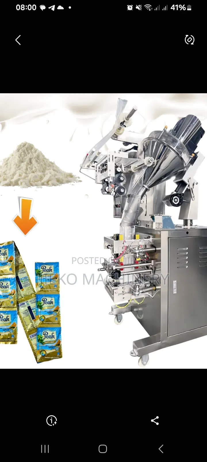 Automatic Milk Powder ,Coffee Sachet Packing Machine |