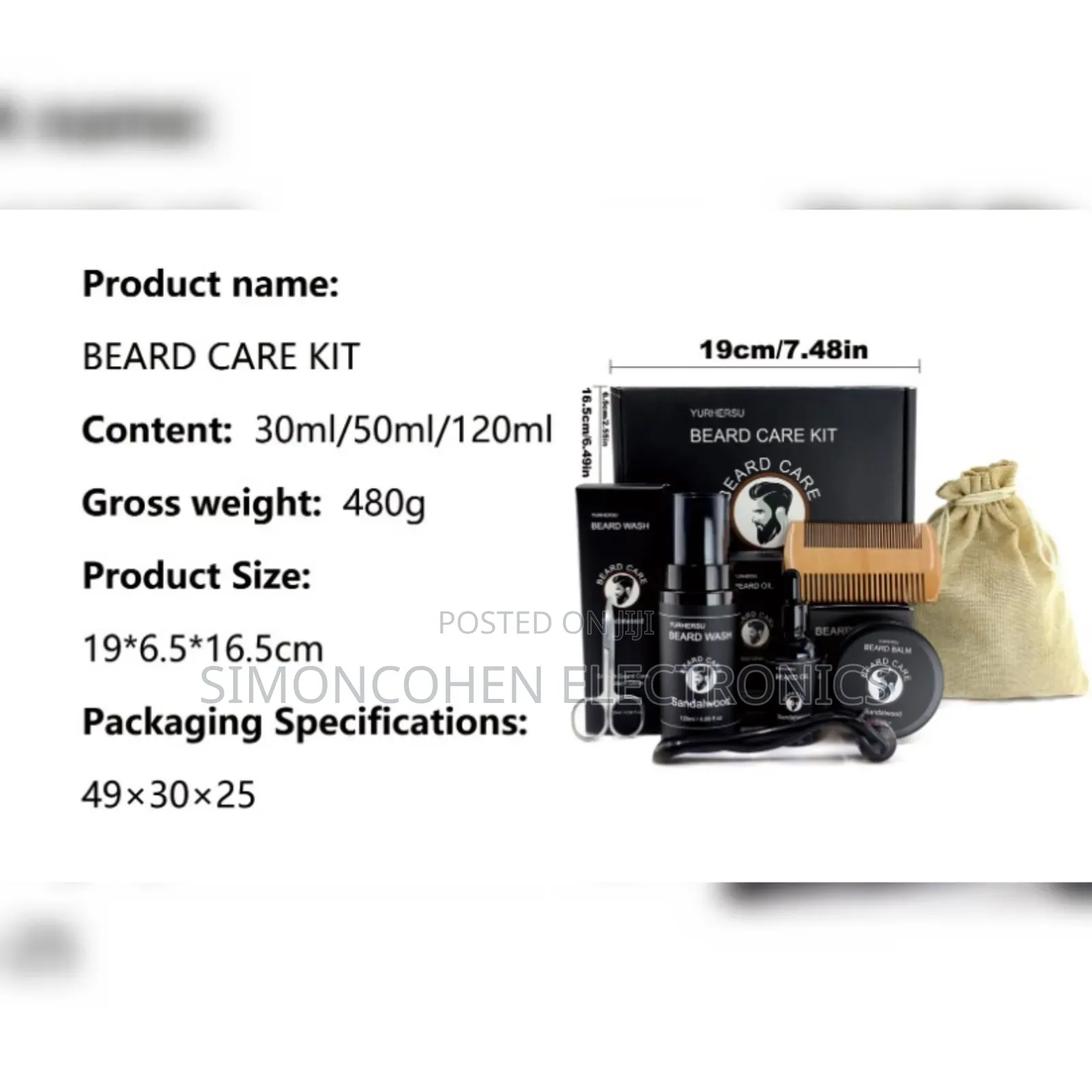 Beard Care Kit for Men