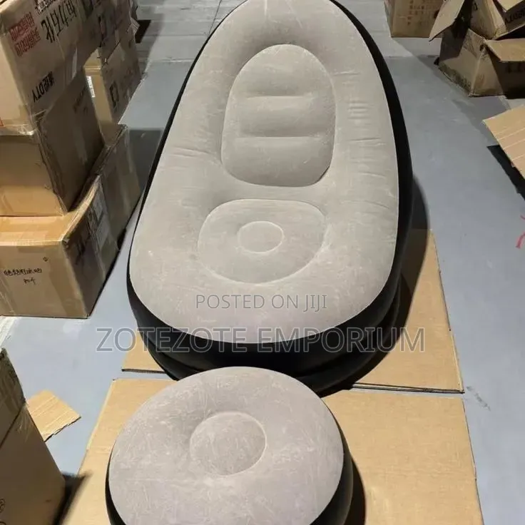 Inflatable Sofa With Foot Stool/Res