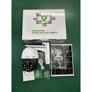 4g Single Lens V380 Solar Powered PTZ Camera