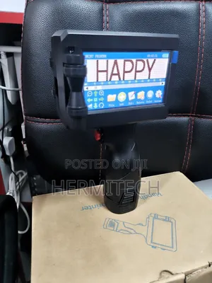 Handheld Inkjet Printer Rechargeable With Adjustable Font Size