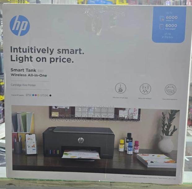 Hp 580/581 Smart Printer