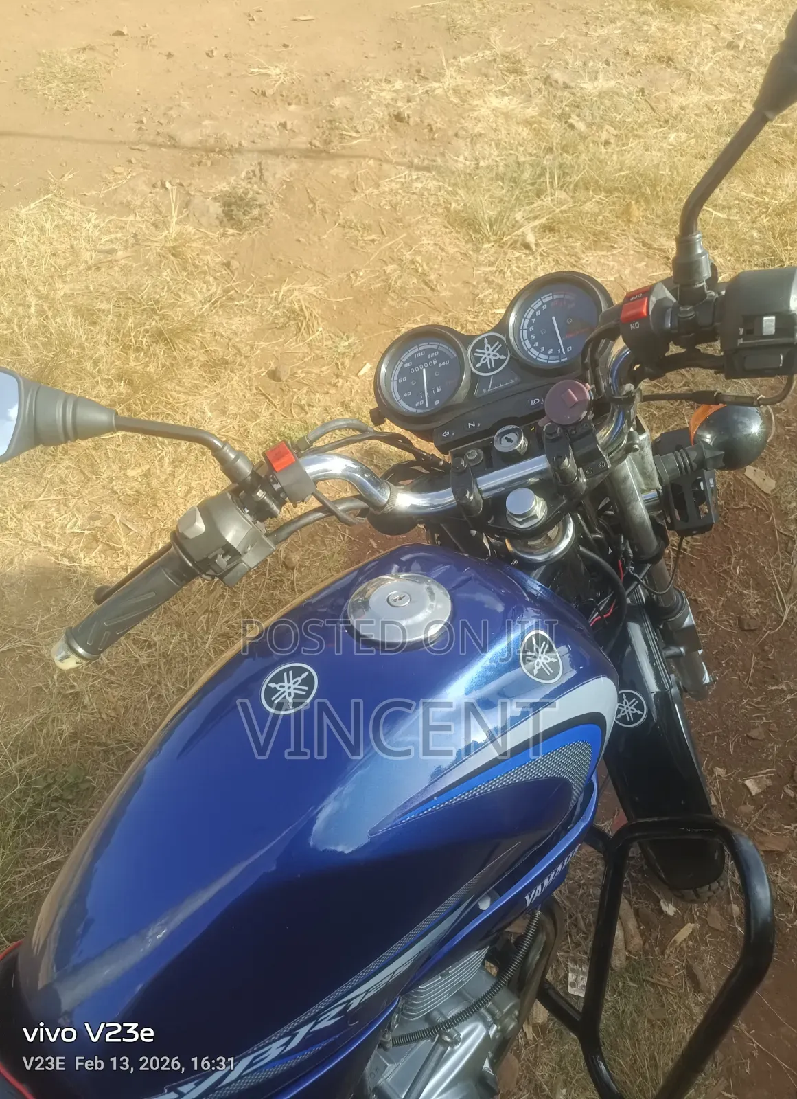 Yamaha YBR125 2015 Blue