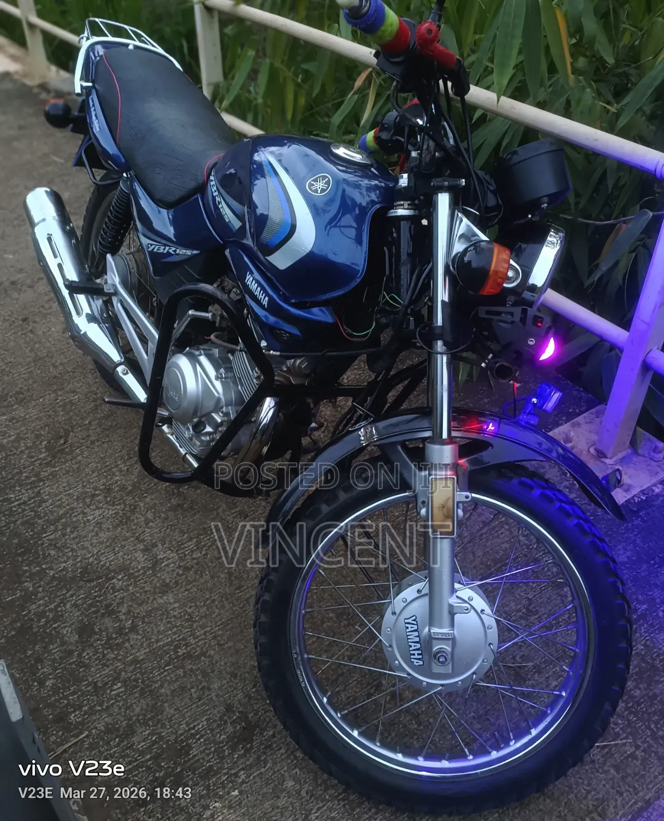 Yamaha YBR125 2015 Blue