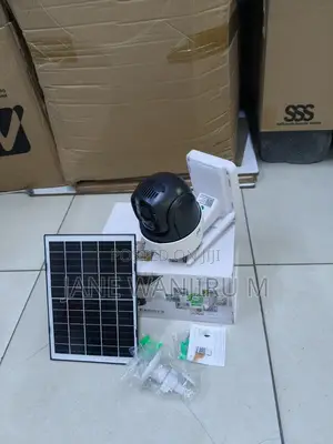 V380 Single Lens Solar Powered CCTV Camera 4g Dust/Waterproof Camera
