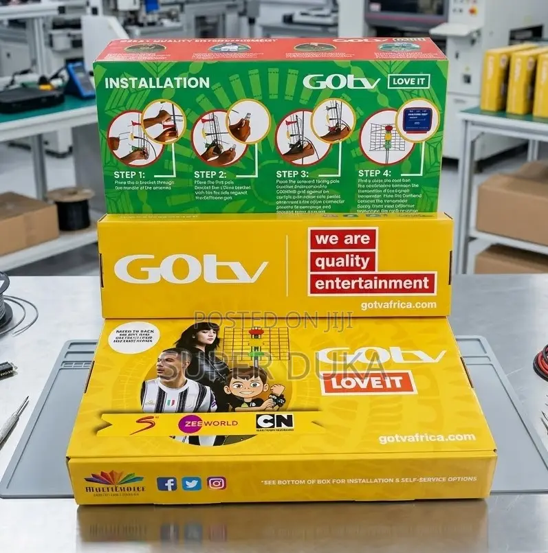 Gotv Full Kit: Tv Gocoda 4 Decoder