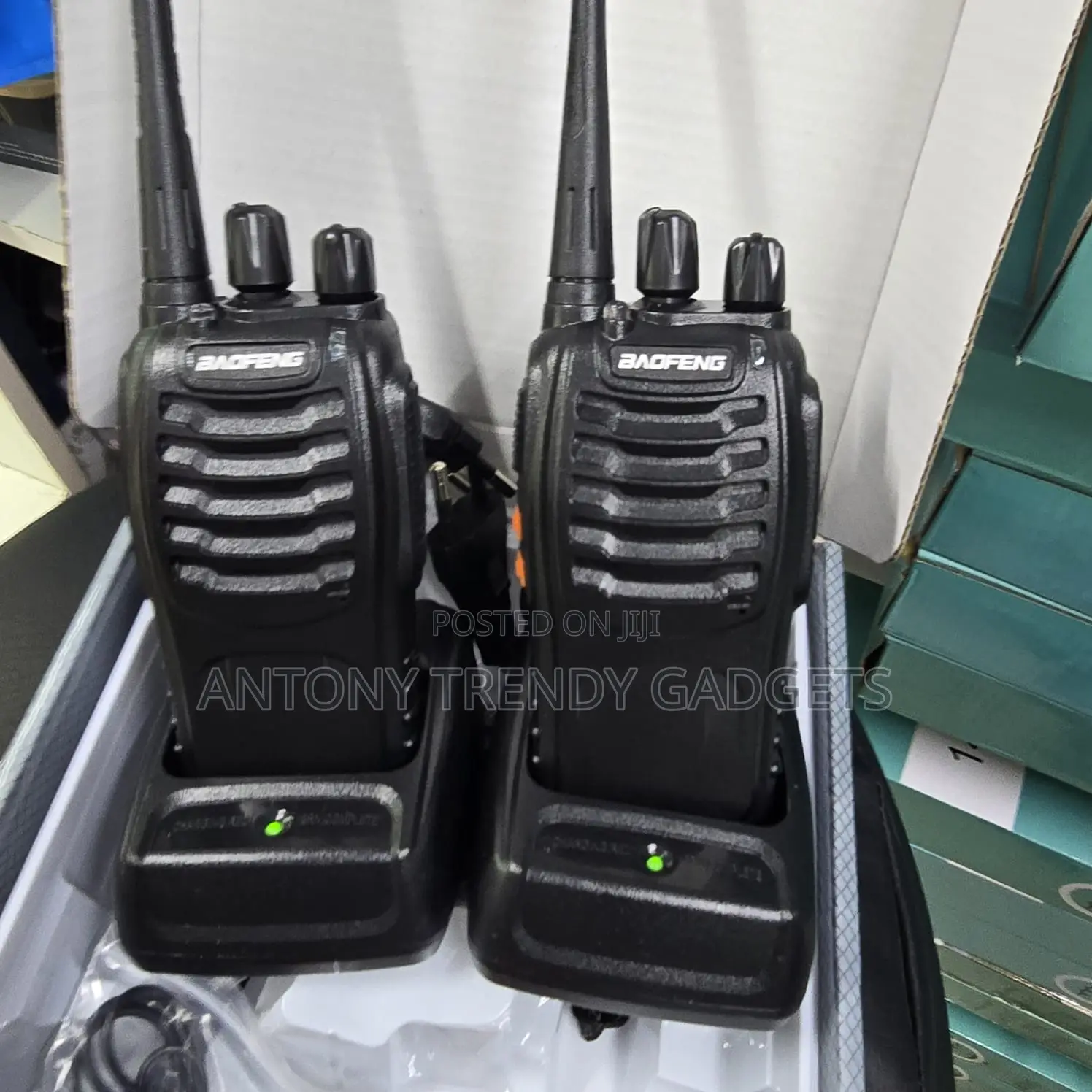 Bf-888s Two Way Radio Rechargeable Long Range Walkie