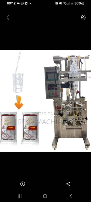 High-Speed Automatic Liquid Sachet Packing Machine | VFFS System