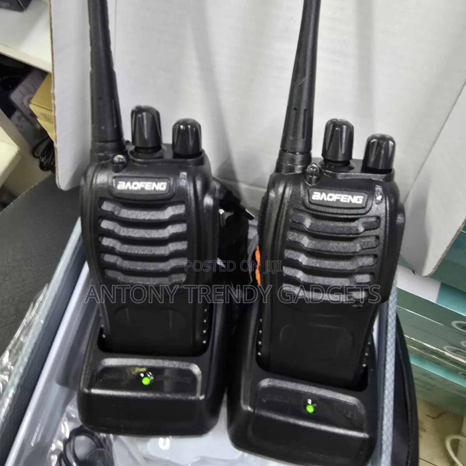 Bf-888s Two Way Radio Rechargeable Long Range Walkie