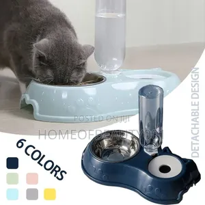 Automatic Single Pet Bowl Plus Water Dispenser