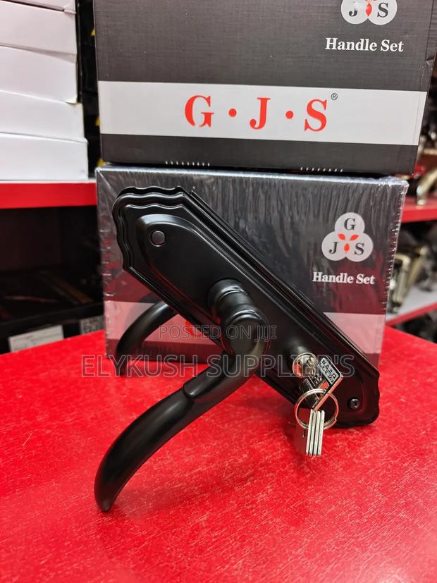 Black 2b Interior Door Lock