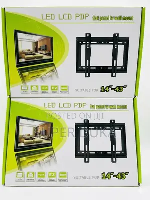 14-43" Universal Tv Wall Mount Bracket - Fixed Flat Panel Led/LCD/PDP