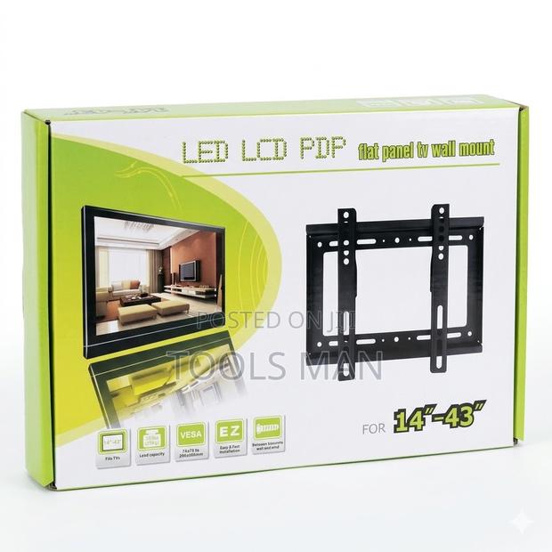 14-43 " Universal Tv Wall Mount Bracket - Fixed Flat Panel Led/LCD/PDP