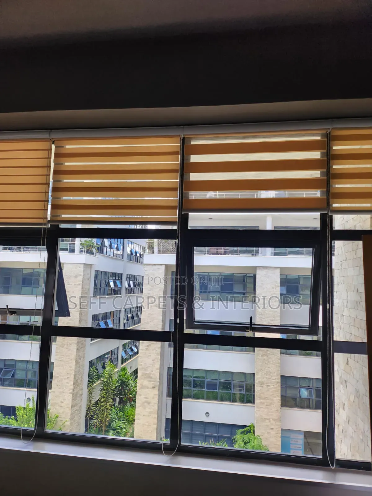 Elegant Horizontal Roller Zebra Blinds 3200
