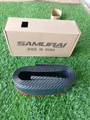 Samurai Car Spoiler Rubber Lip – Carbon Fiber Universal Bumper Lip