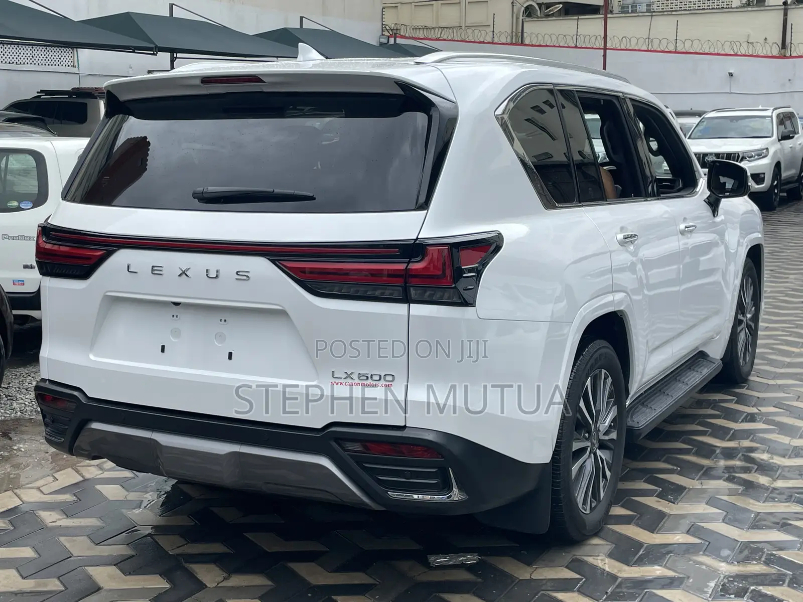 Lexus LX 600 2024 White