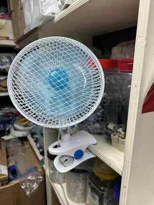 Rotating Table Clip-on Fan(4inch Tall, Rotates 360degrees)